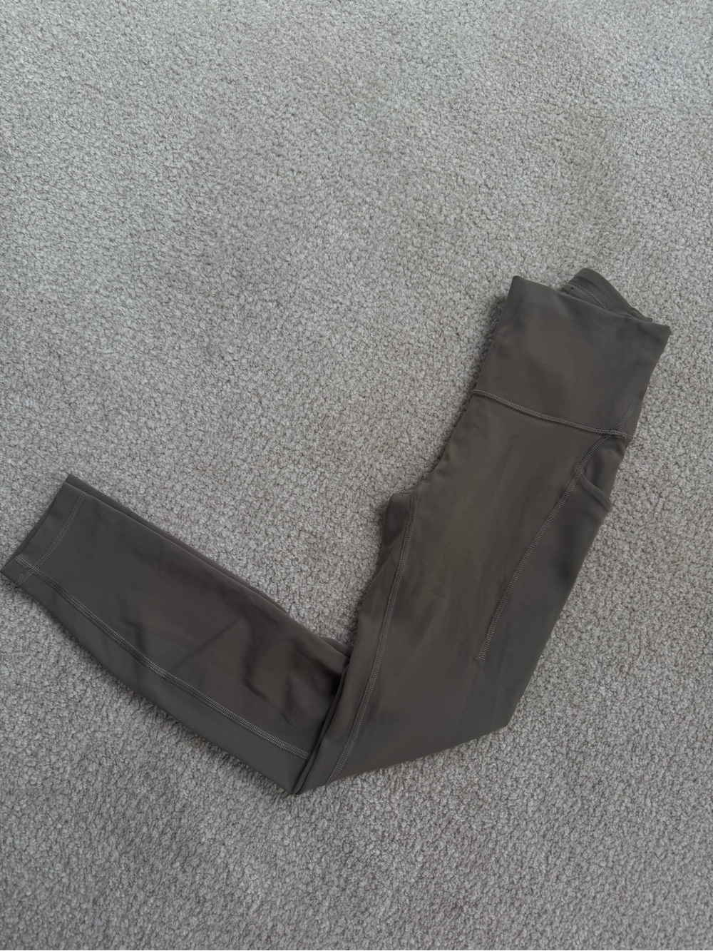 lululemon athletica Olive Green High-Rise Leggings